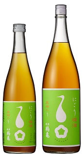 越後鶴亀 黒糖にごり梅酒